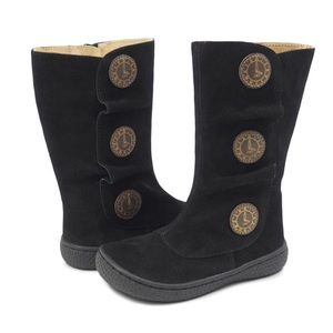 Like New Livie & Luca Tiempo Black Suede Boots